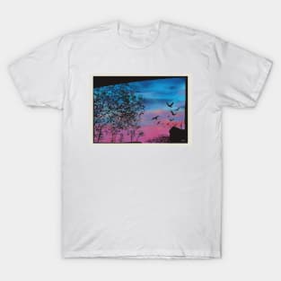 The view from the window, artwork by Annalisa Amato T-Shirt